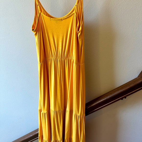 Yellow maxi Gibson dress, size Small - Picture 1 of 3